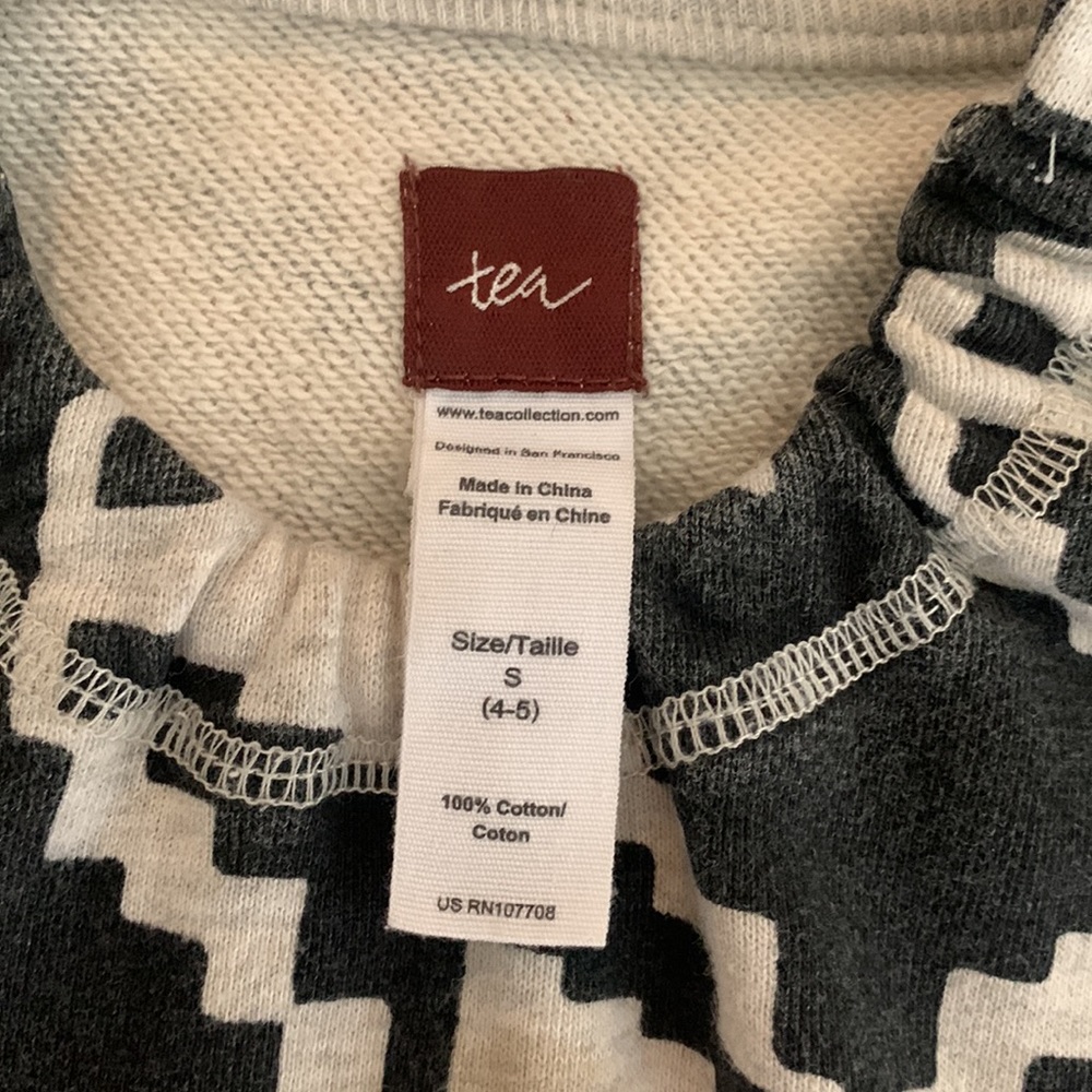 Tea Collection girls Poncho Sweater - Picture 3 of 4